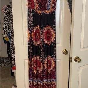 No brand wide leg flowy pants